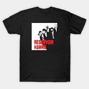 Reservoir Hawks (Black Print) T-Shirt